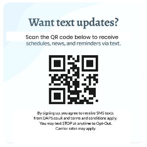 Want text updates?